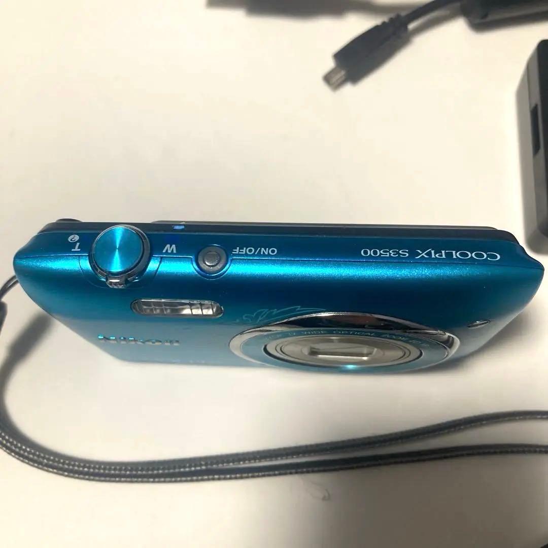 動作品 ニコン クールピックス S3500 Nikon COOLPIX 充電器付