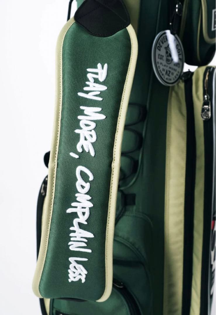 ゴルフバッグ・キャディバッグ DEVEREUX GOLF Skull Checker Caddie Bag