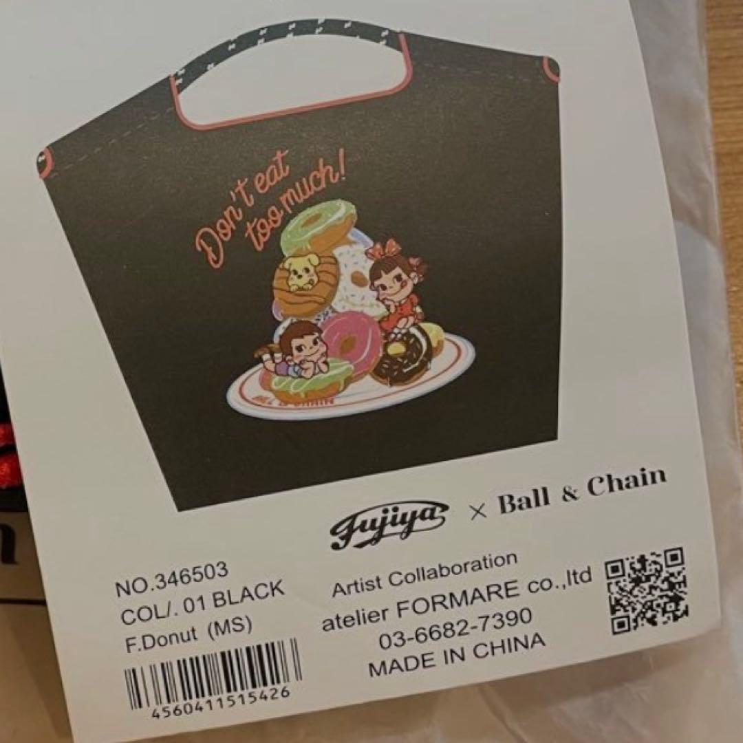 Ball&Chain ペコちゃん コラボ ブラック 新品　 未使用　MSサイズ