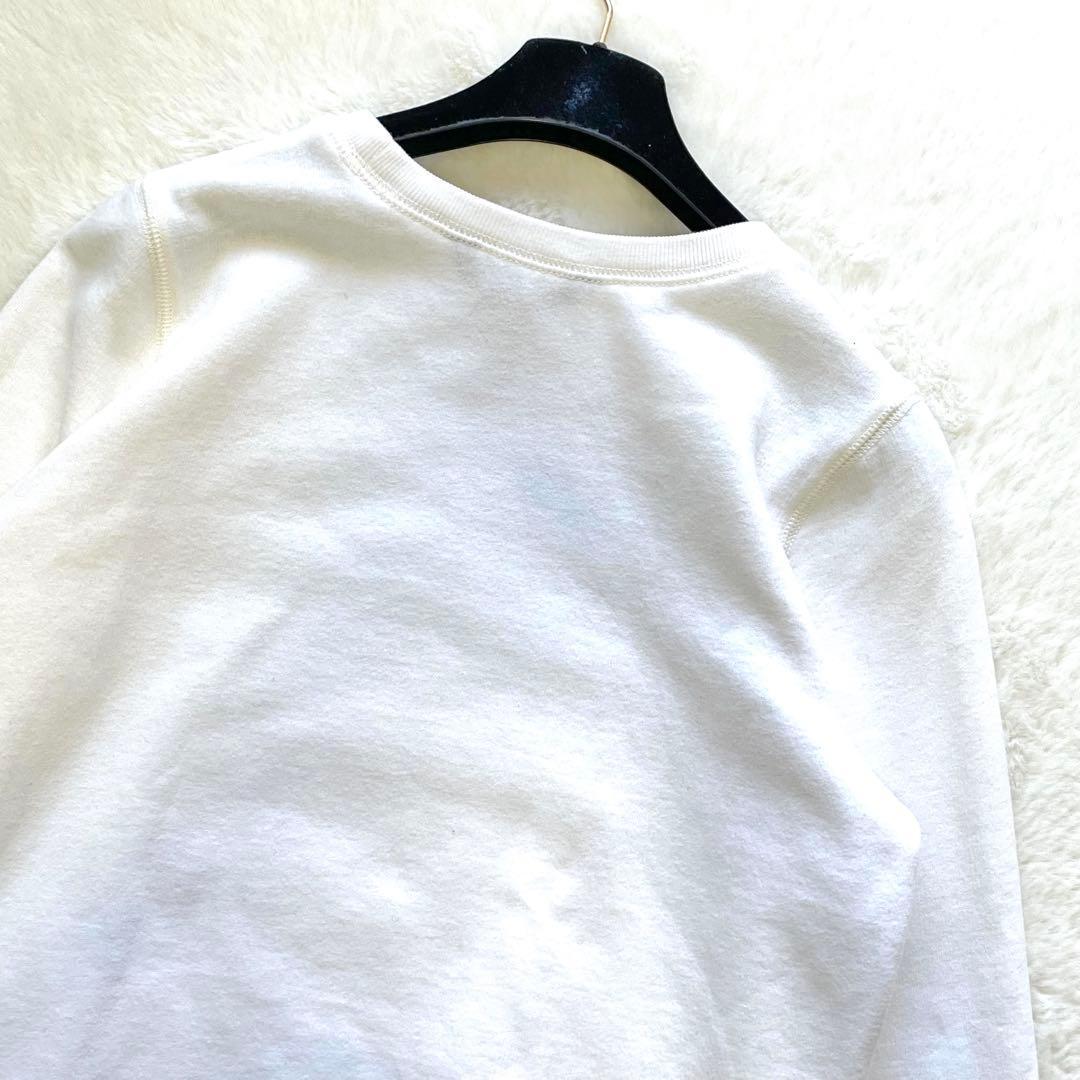 美品 ラルフローレン ポロベア スウェット ホワイト