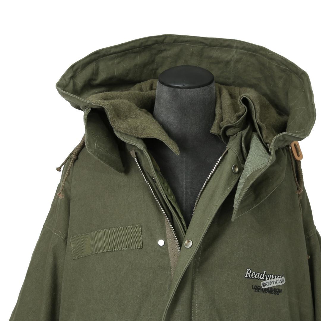 新品 READYMADE FISHTAIL PARKA LOGO ロングコート