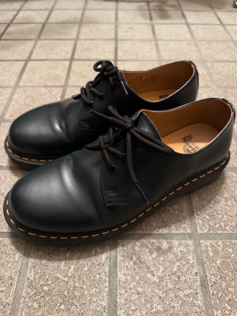 Dr.Martens 3ホールシューズ　ダークグリーン　27センチ