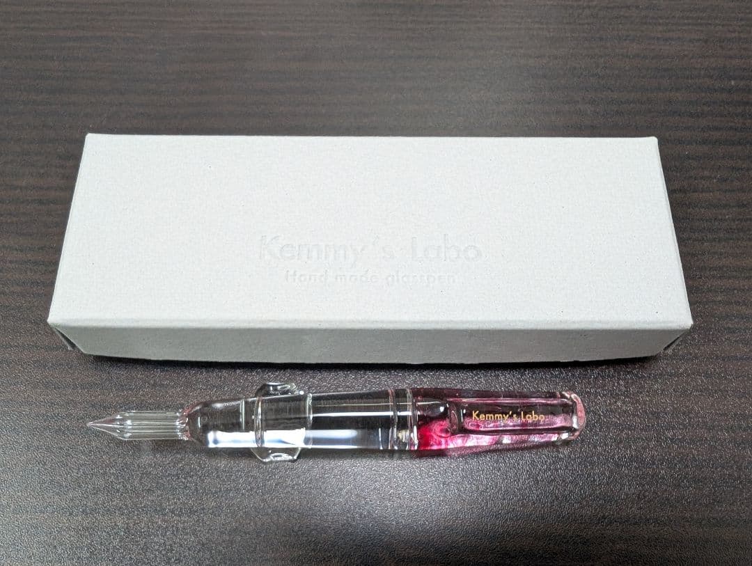 【美品】Kemmy's Labo ガラスペン阪急メンズ東京限定カラー