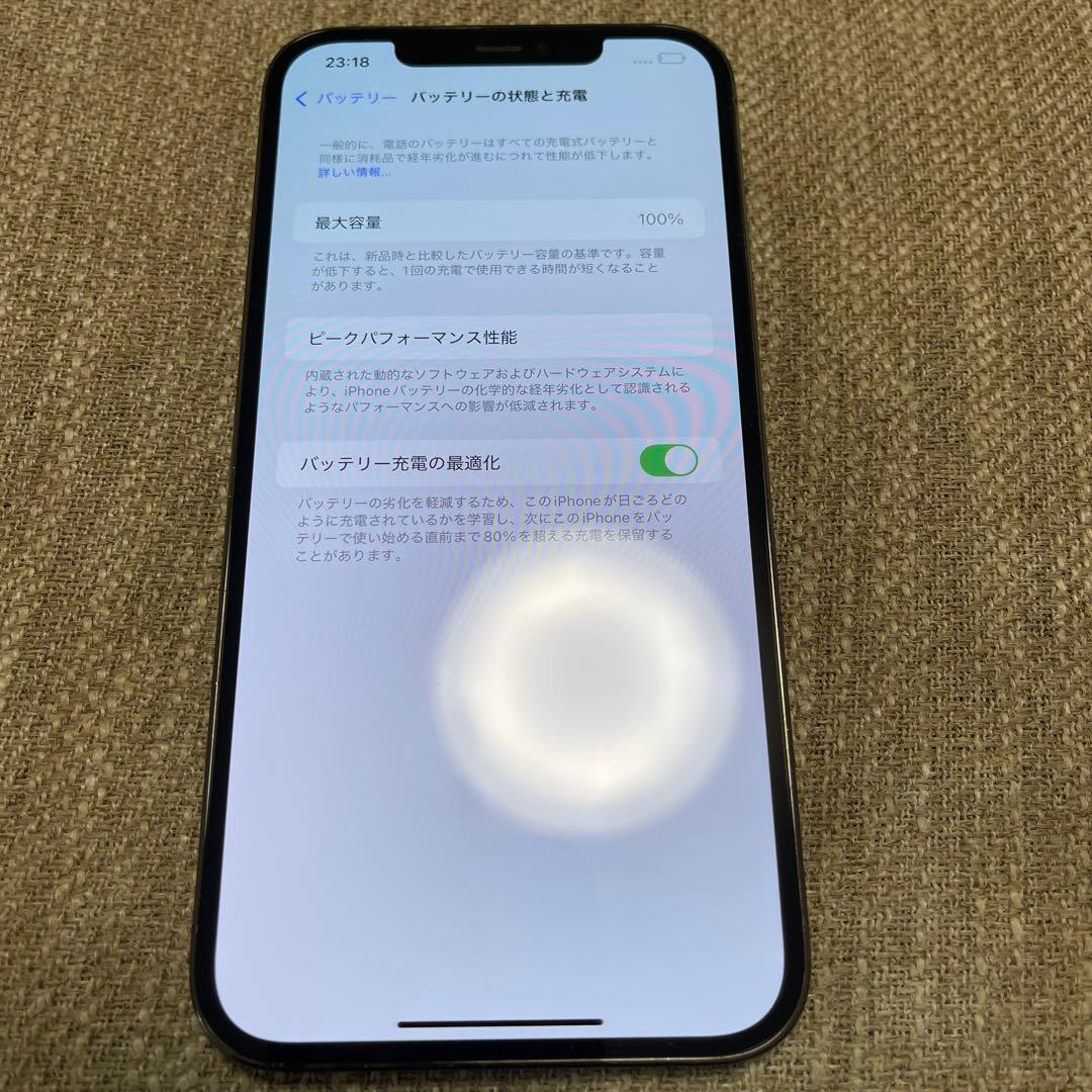 iPhone 12 Pro Max 256GB バッテリー100% simフリー