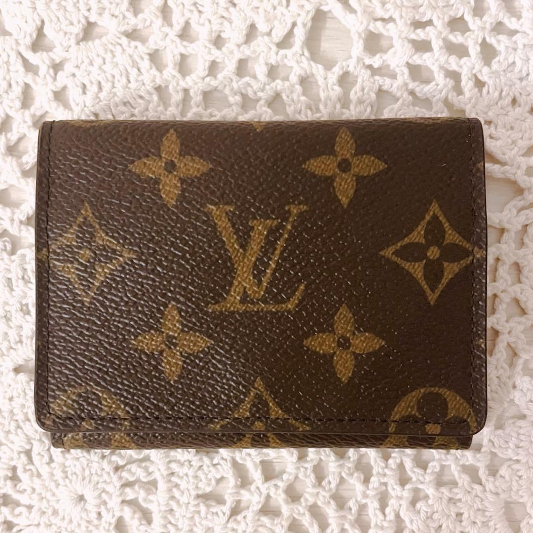 極美品　現行　ルイヴィトン　RFID搭載　アンヴェロップ　カルトドゥヴィジット