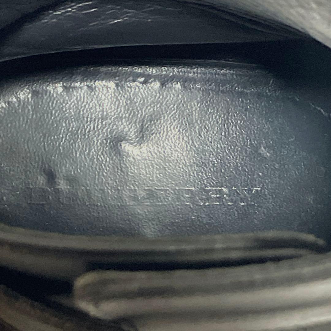 あ*ぇ様 BURBERRY バーバリー　ブラック ジョッパーブーツ　アンクルスト