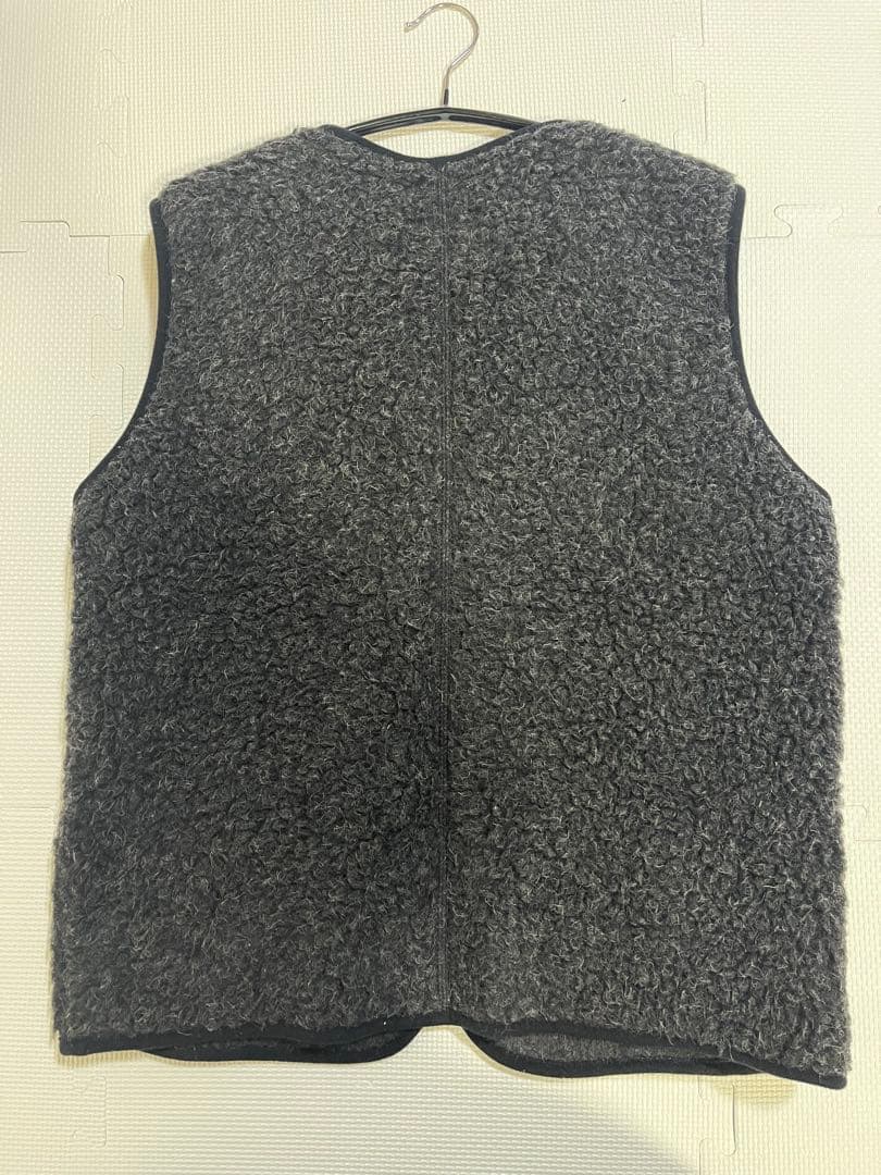 COLD BREAKER フリースベスト グレー