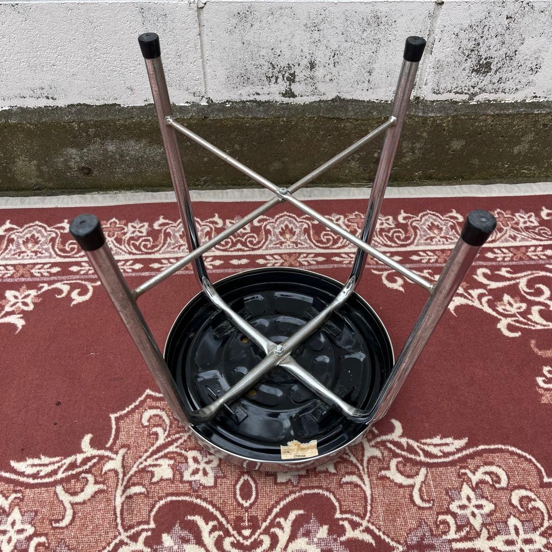 ビンテージ品 古家具◼︎チトセ 丸椅子 ラウンドスツール A