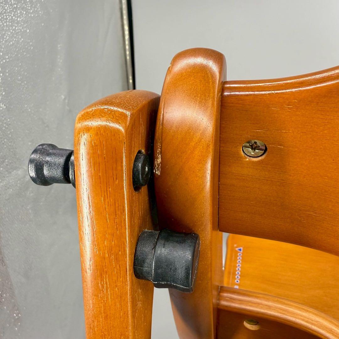 大和屋　すくすくチェアプラス　テーブル付き　YAMATOYA ブラウン