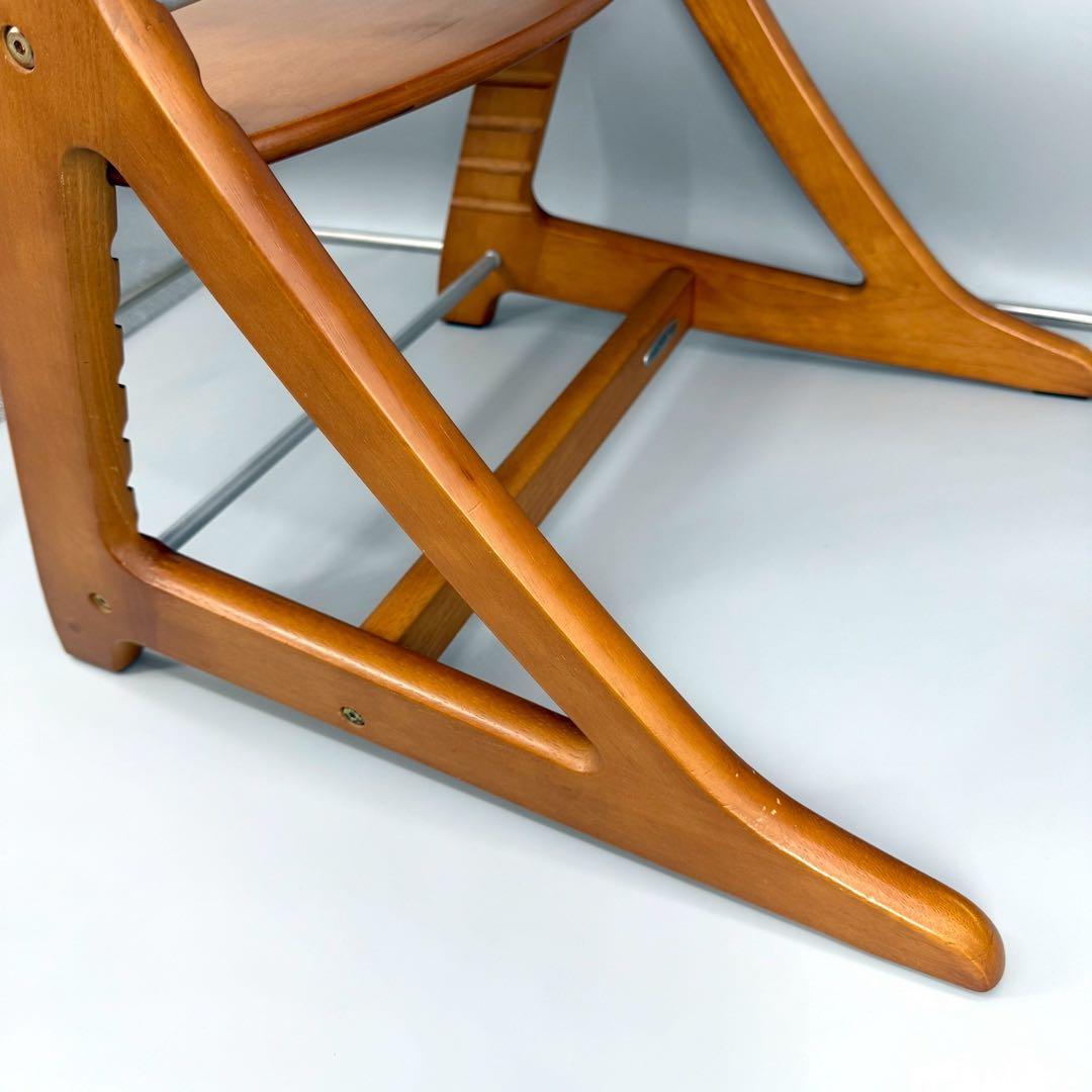 大和屋　すくすくチェアプラス　テーブル付き　YAMATOYA ブラウン