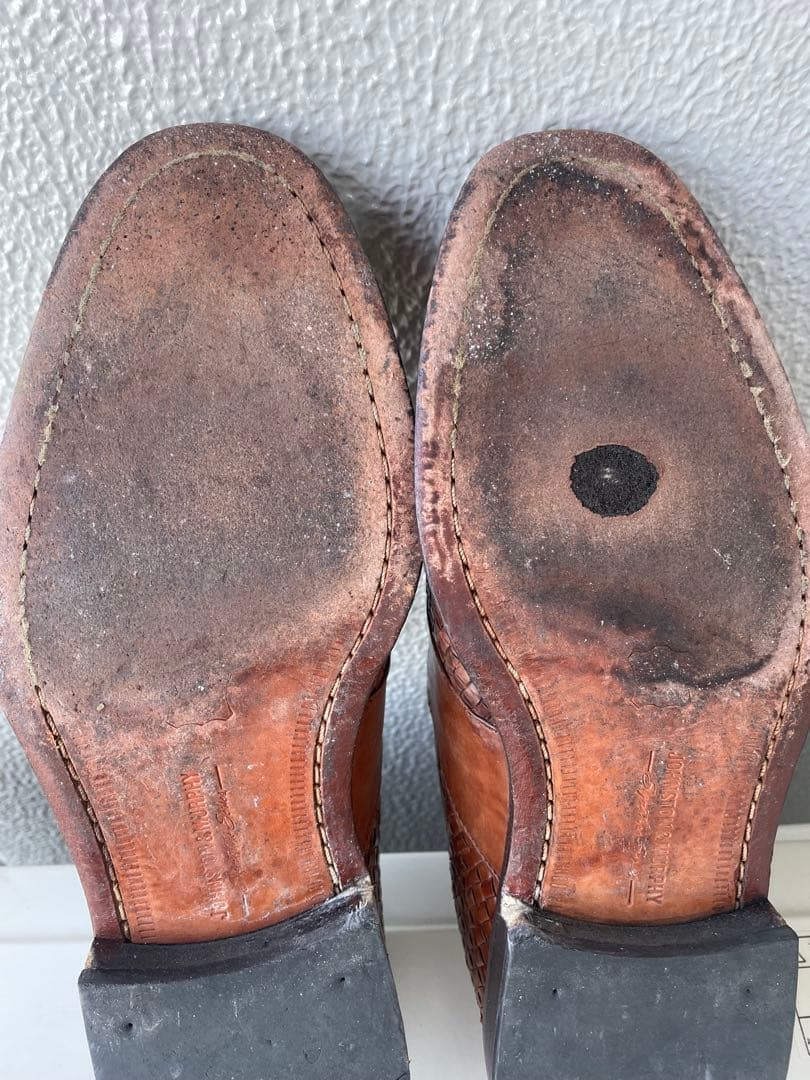 Johnston & Murphy 本革 ローファー 9M 26cm