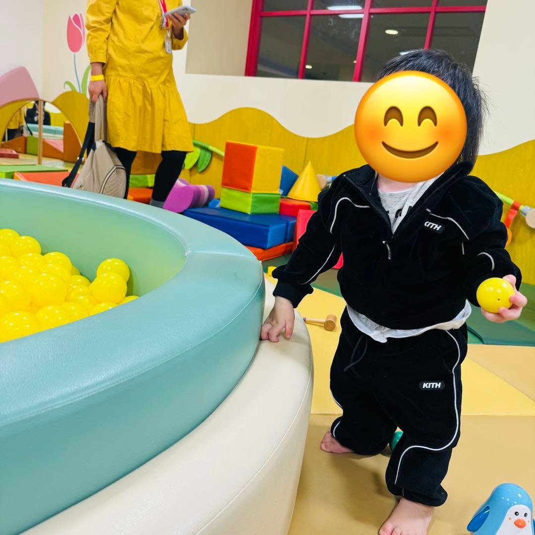 Ma　KITH kith ベロア　セットアップ　12〜18M 美品