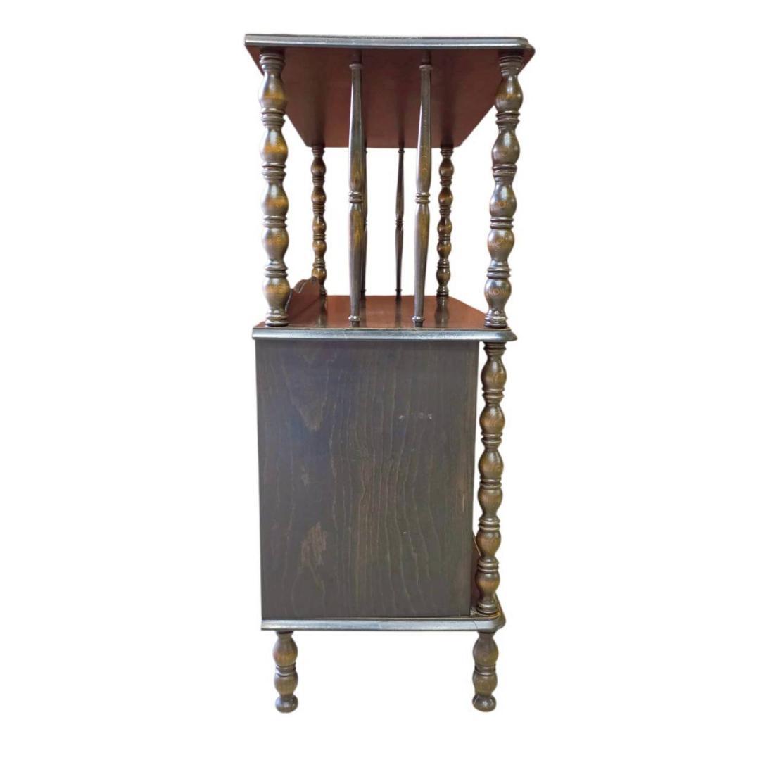 Najico ナジコ アンティーク家具 木製キャビネット 飾り棚 昭和レトロ