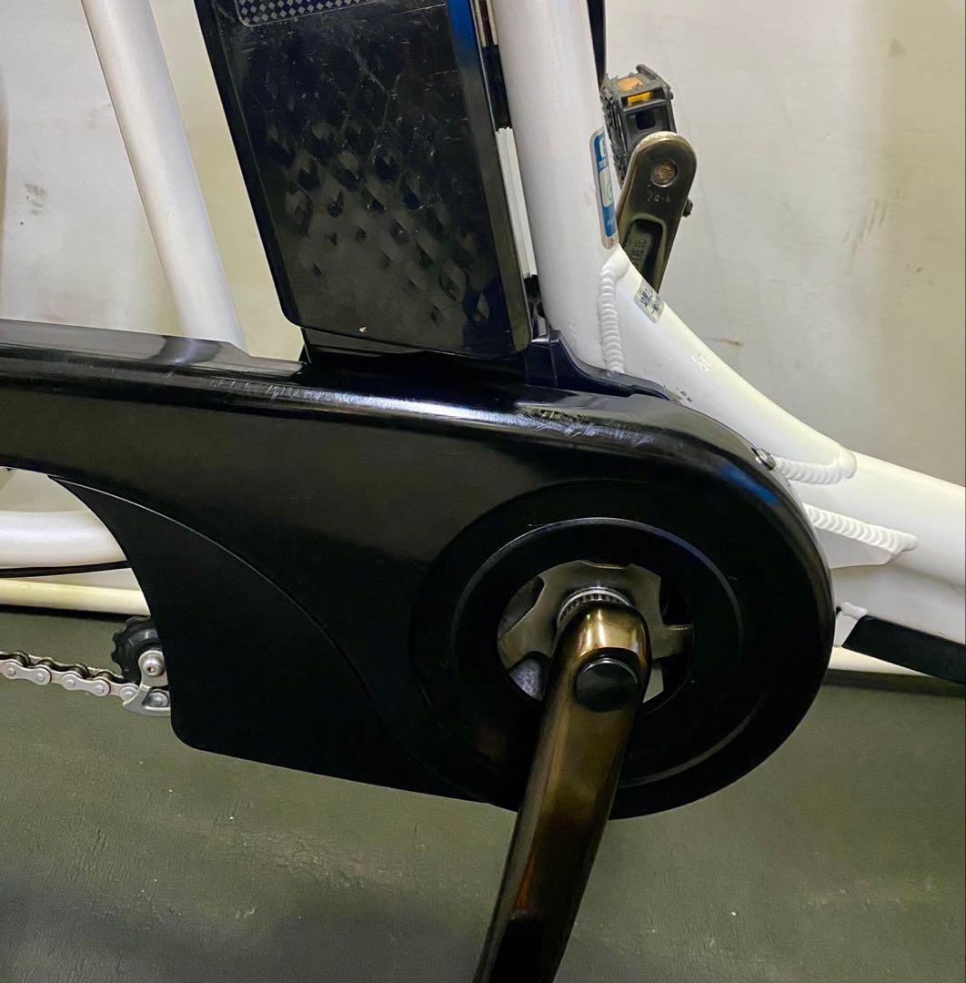 1年保証 送料無料　パナソニック　ギュット 20インチ　白色　電動アシスト自転車