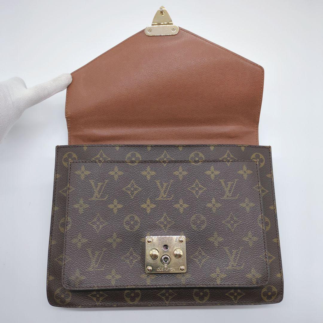 【入手困難・良品】ルイヴィトン☆モノグラム ブリーフケース モンソー28