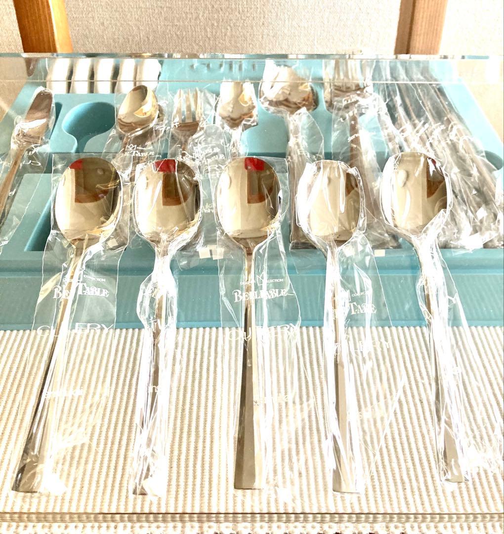 【匿名配送】高品質カトラリーセット　ステンレス18-12 ４２ピース