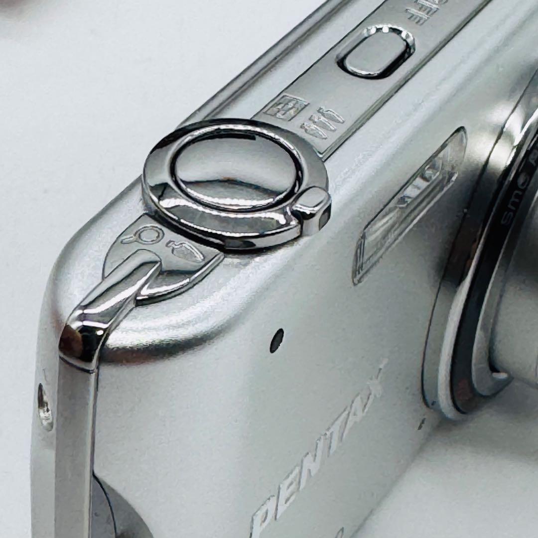 【極美品・箱付き】PENTAX Optio P70 シルバー 付属品充実