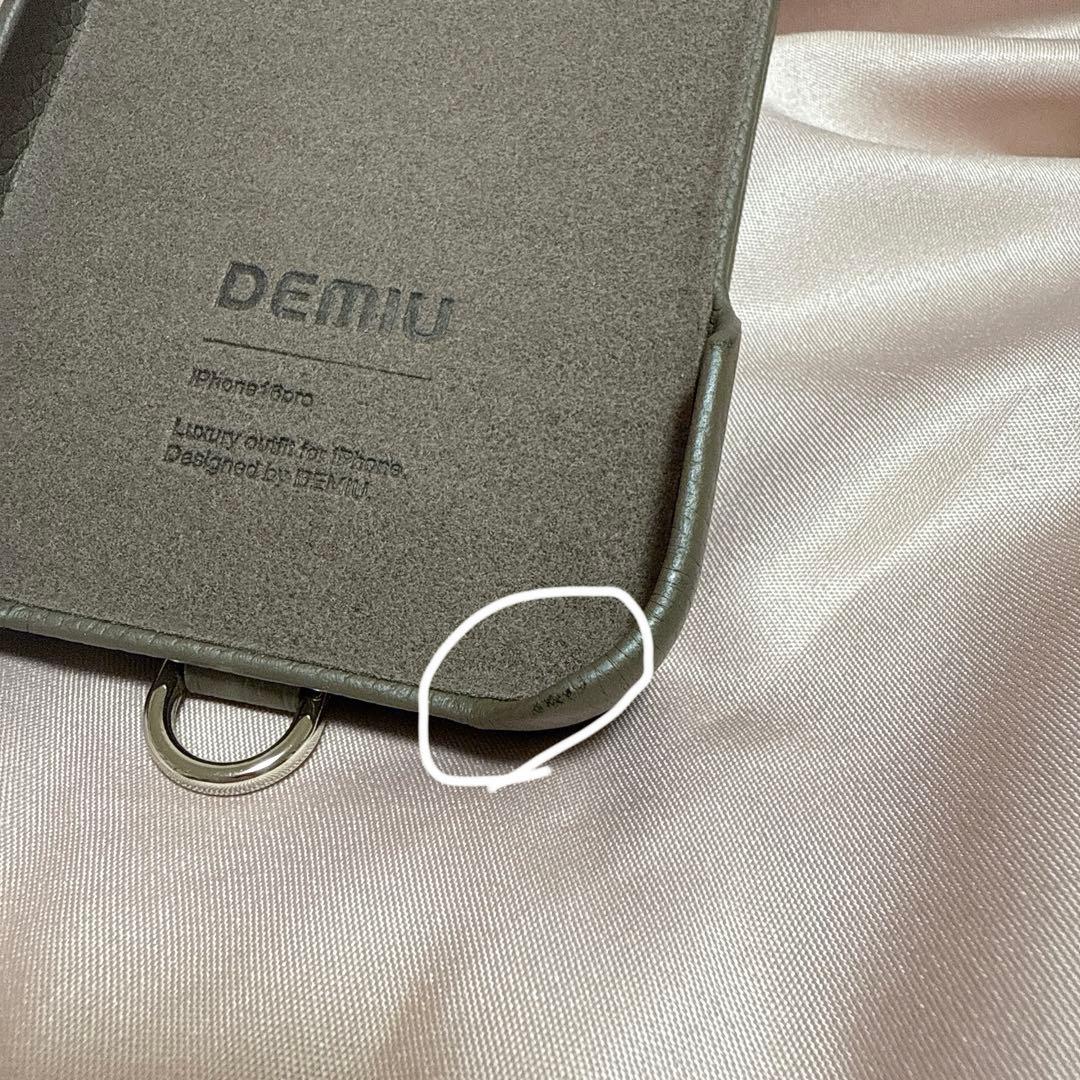 デミウ デミュウ DEMIU iPhone16pro レザー ケース