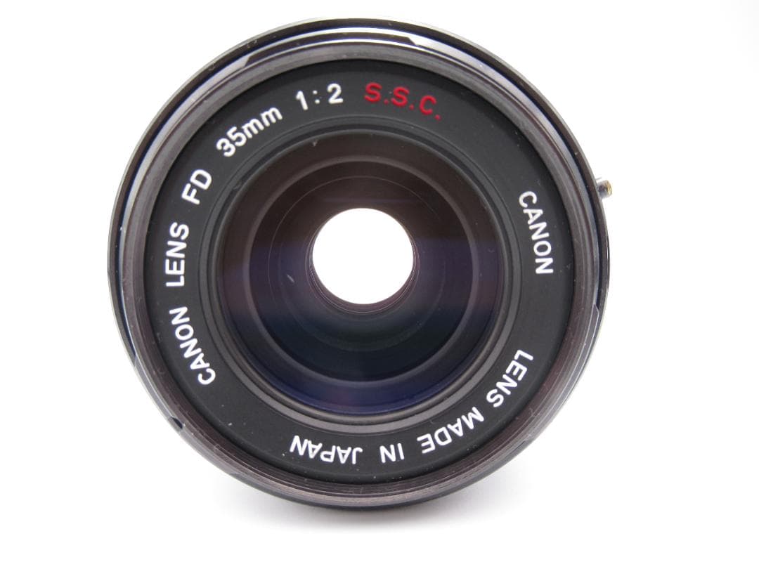[レア Oマーク] Canon FD 35mm f/2 S.S.C. 管理A44