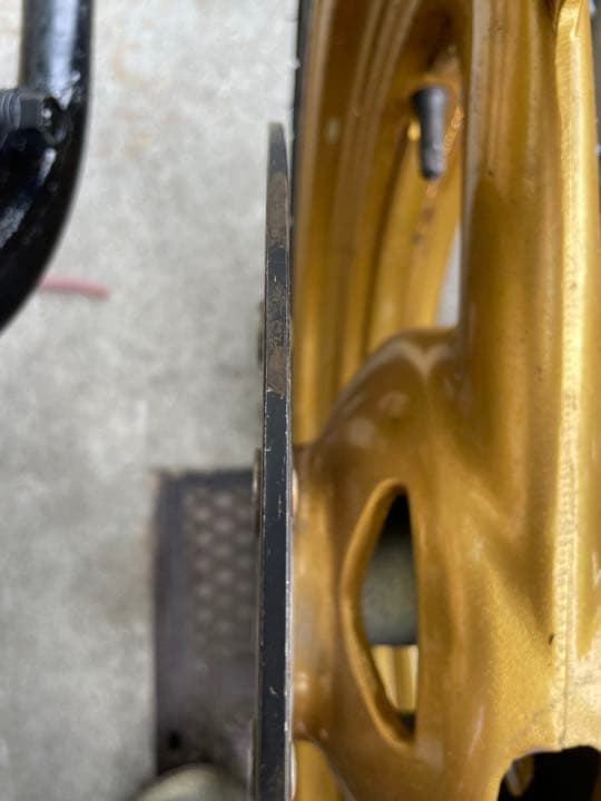 XJR400前後ホイールセット