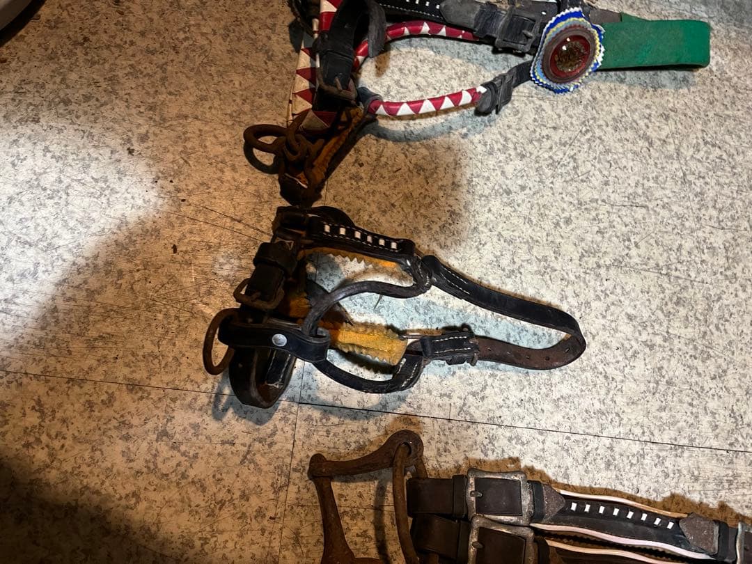 馬具、乗馬、おもがい、くつわ、ハミ、競馬、競争馬