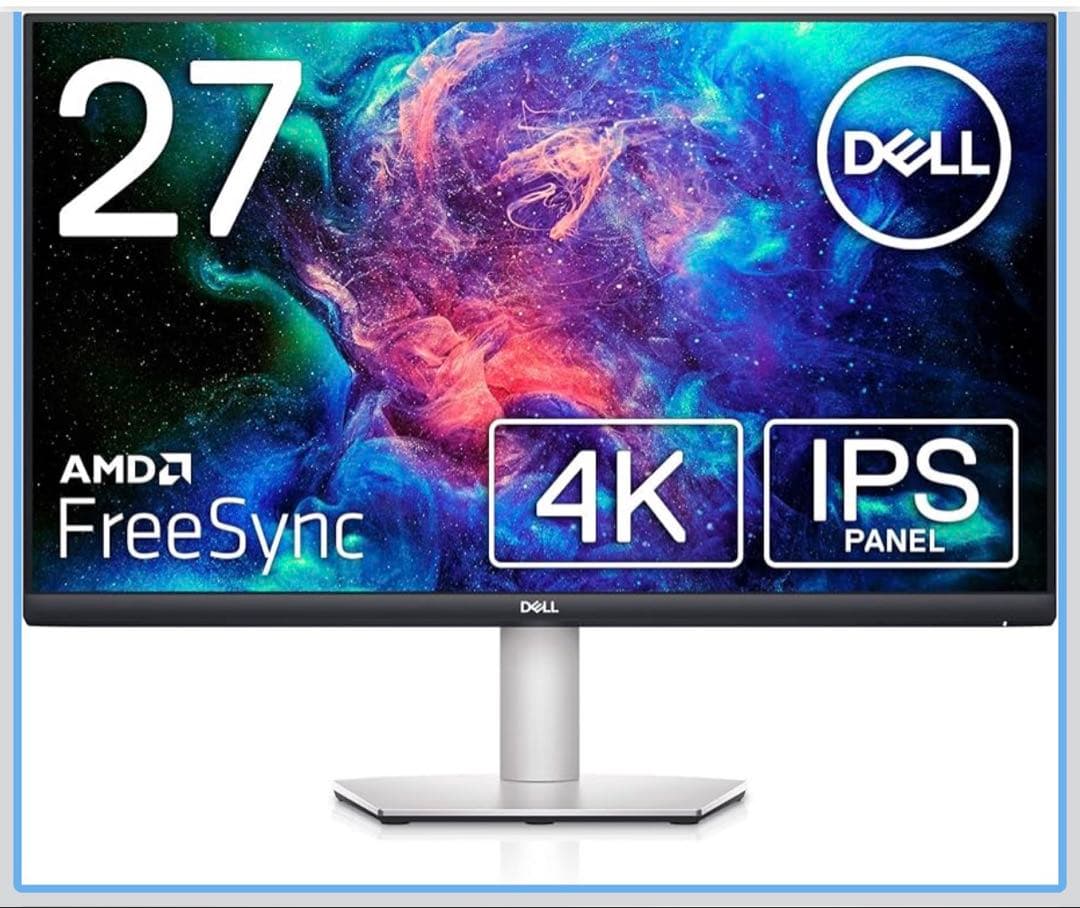 Dell S2721QS 27インチ 4K モニター スピーカー付