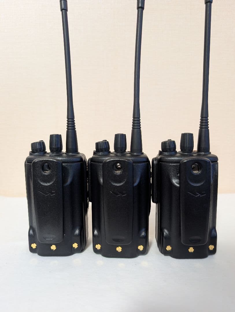 スタンダード デジタル簡易無線機 免許局 VXD450U 3台 イヤホンマイク付