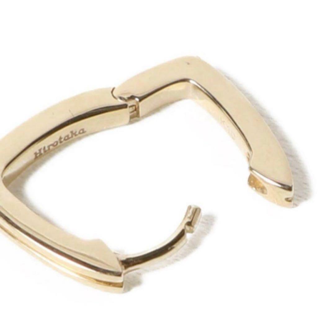 限定品　ヒロタカ　トライアングルピアス　エストネーション　別注