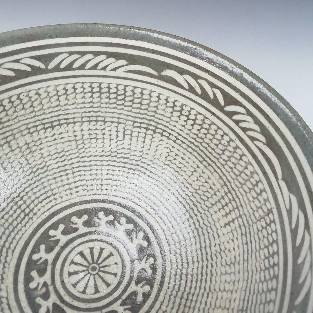 Ｔ９８　茶碗　『三島　茶碗』『瑞昌陶房窯』『柳昌坤 作』　共箱　抹茶碗　茶道具