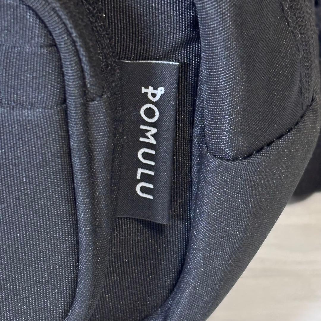 POMULU ポムル　ヒップシート　ショルダーバック　ブラック　黒　美品