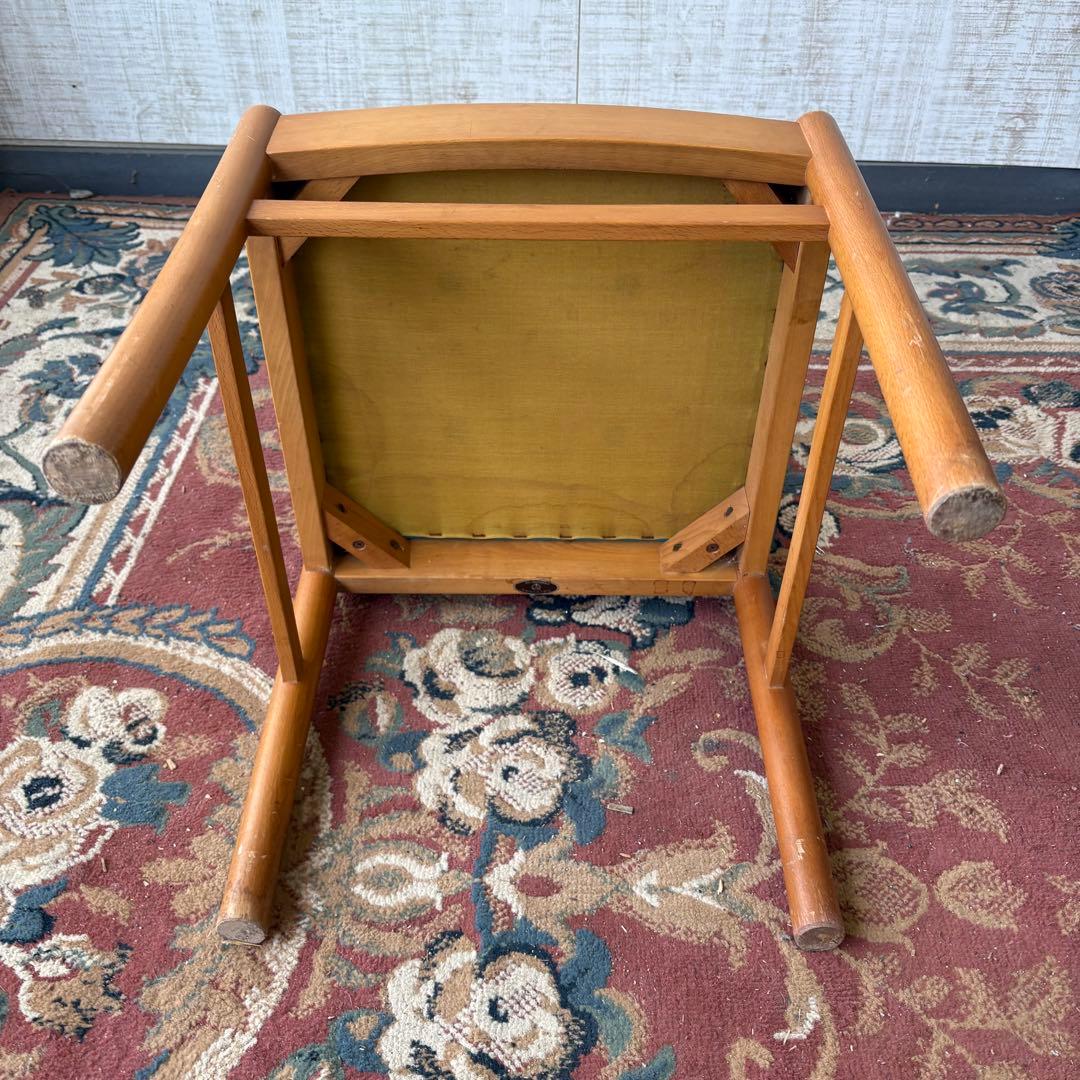 昭和レトロ 秋田木工 木製椅子 ベントウッドダイニングチェア 古家具 ビンテージ