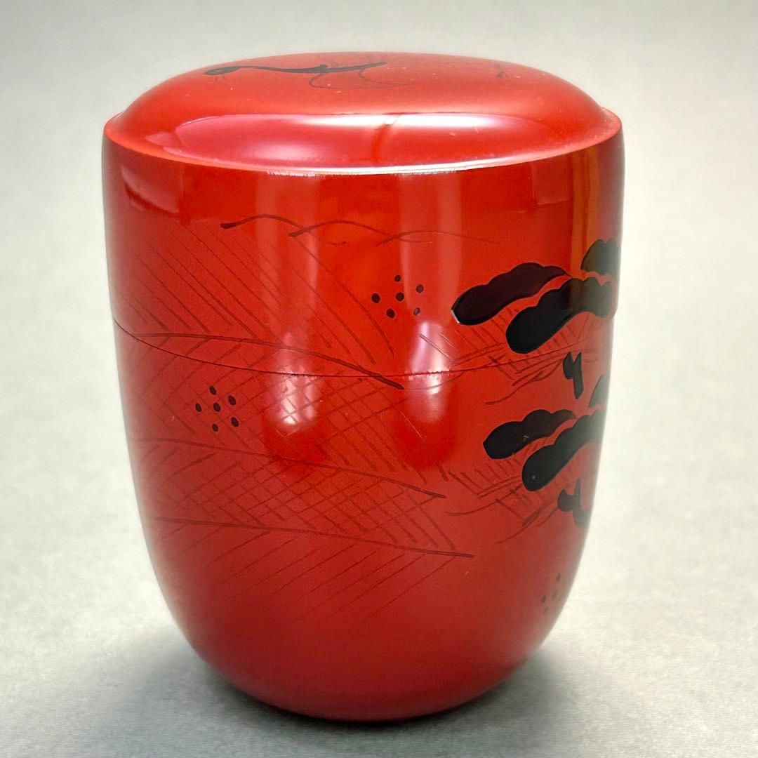 棗　『道場宗廣　曙棗』　玄々斎好　お茶道具　茶道　共箱　工芸品