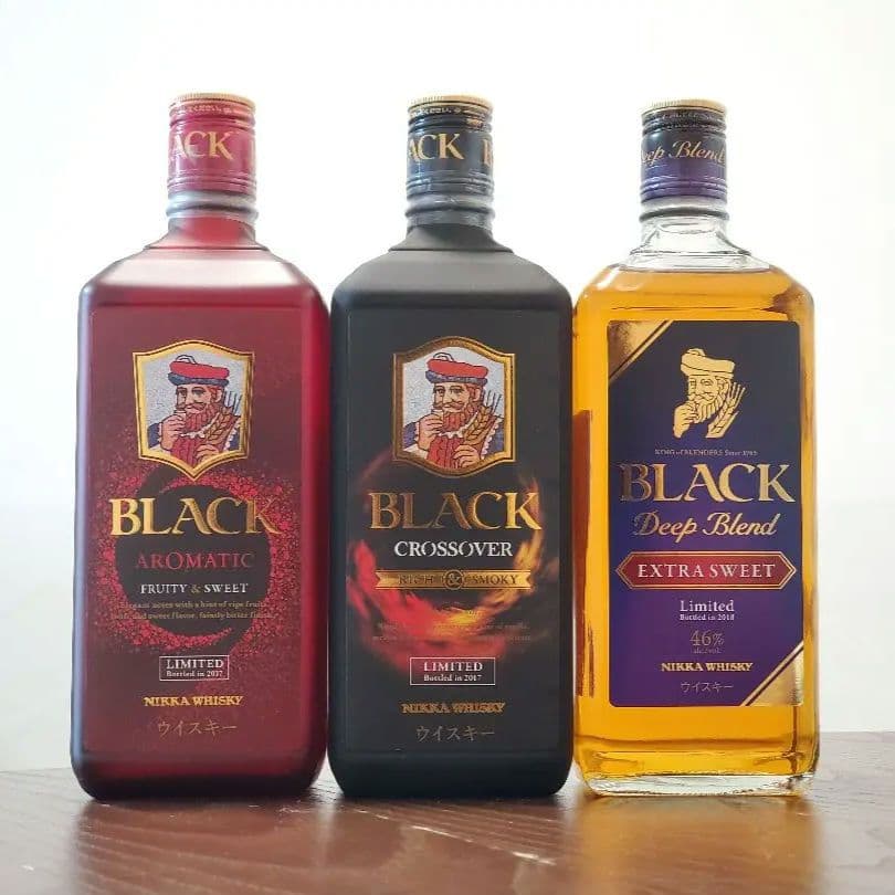 NIKKA ブラックニッカ ウイスキー3本セット