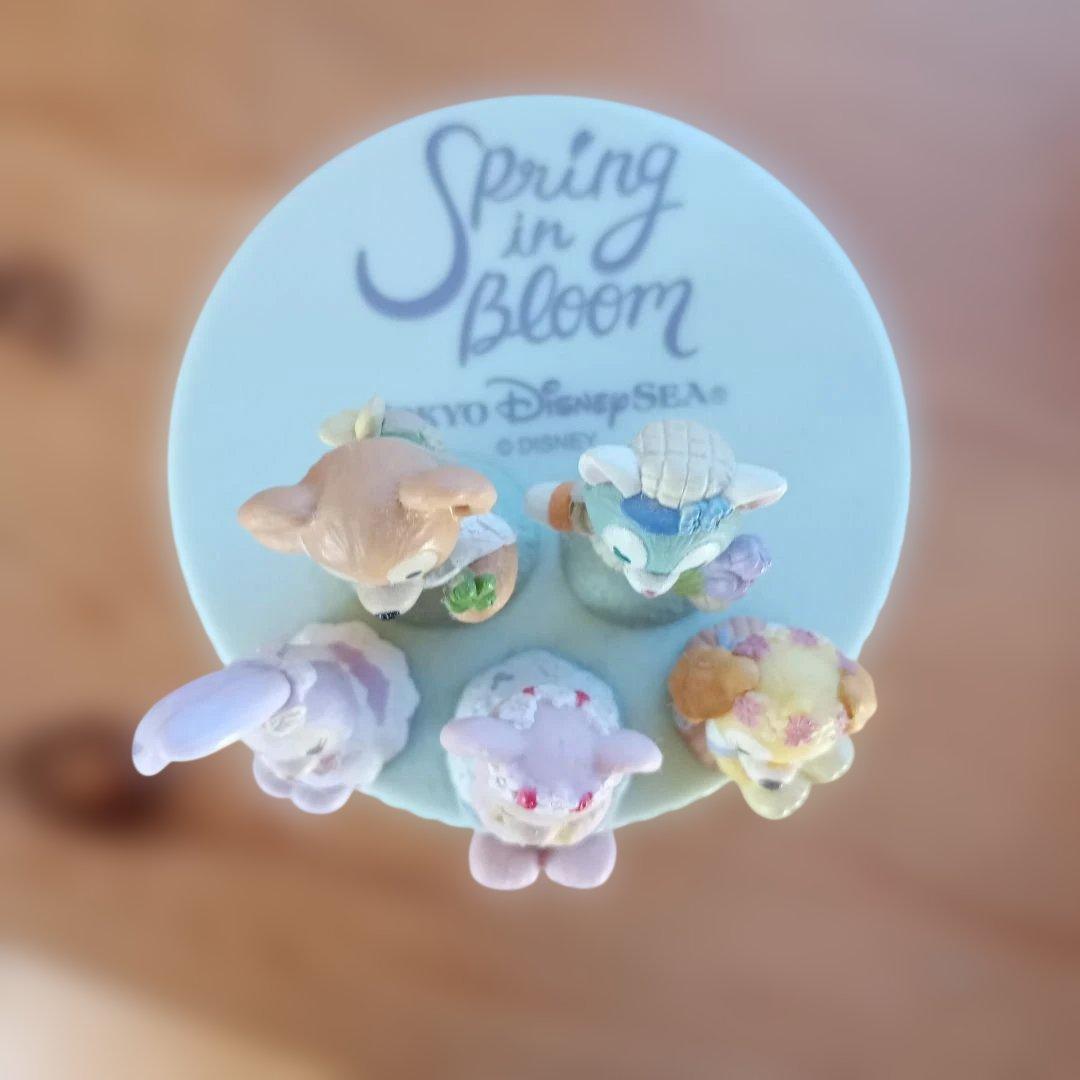 ダッフィーフレンズ 紅茶 フィギュアつき ガラス瓶 7個セット