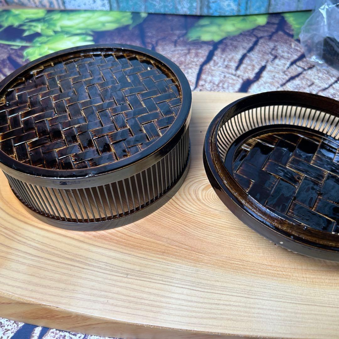 料理篭５個セット　サンプル品天然素材