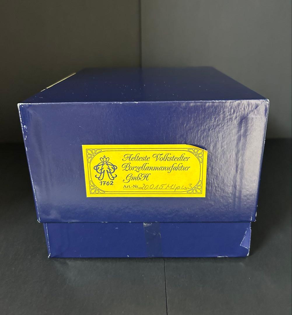 【美品】アイリッシュドレスデン フリルドレスレース ドイツ オリジナルBOX付