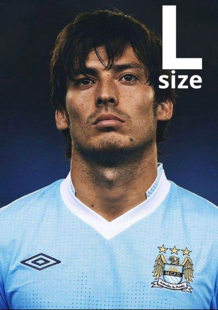 【新品】マンチェスターシティ 11/12 ホーム ダビドシルバ ユニフォーム