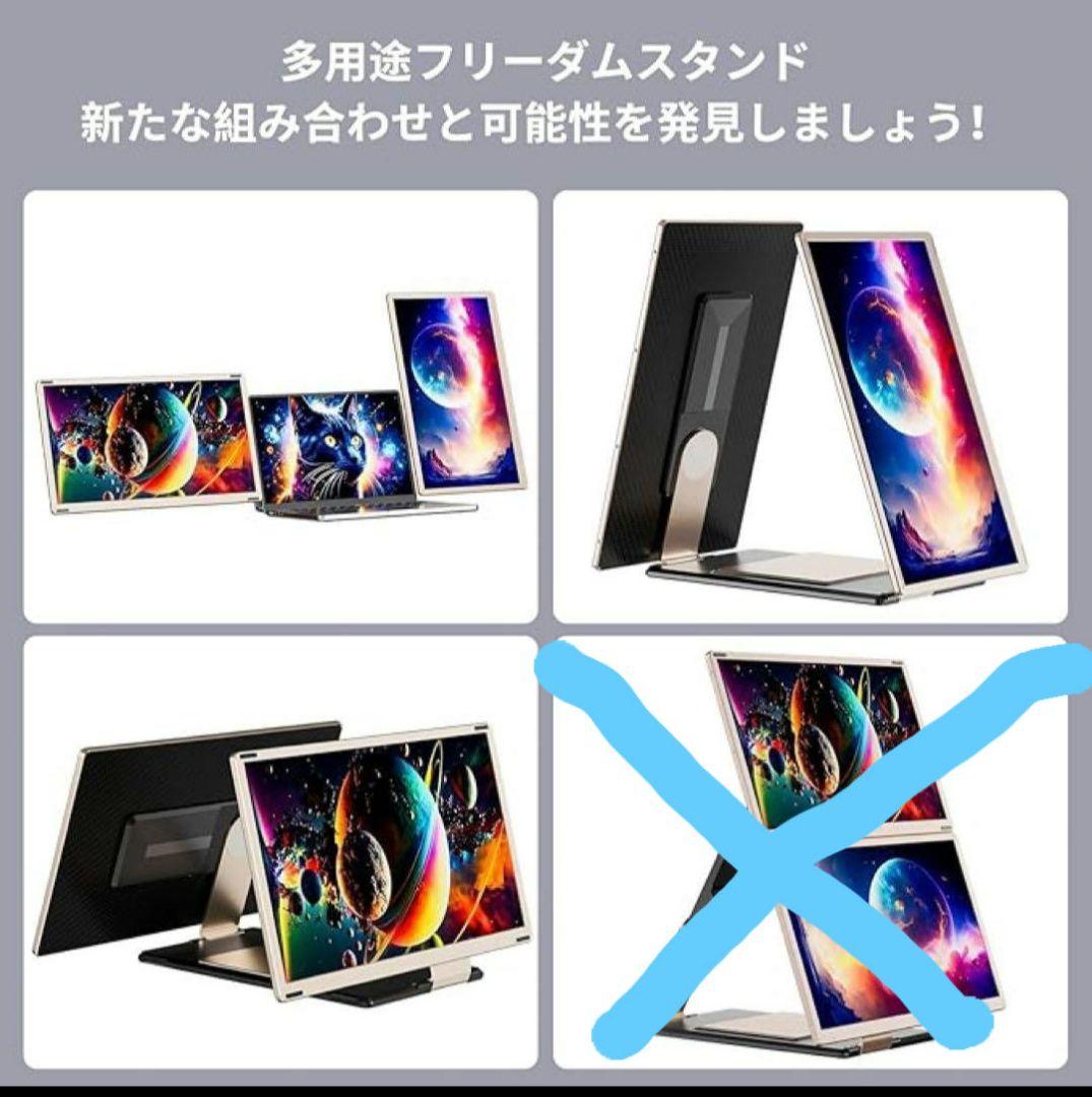 15.6インチトリプルモニター