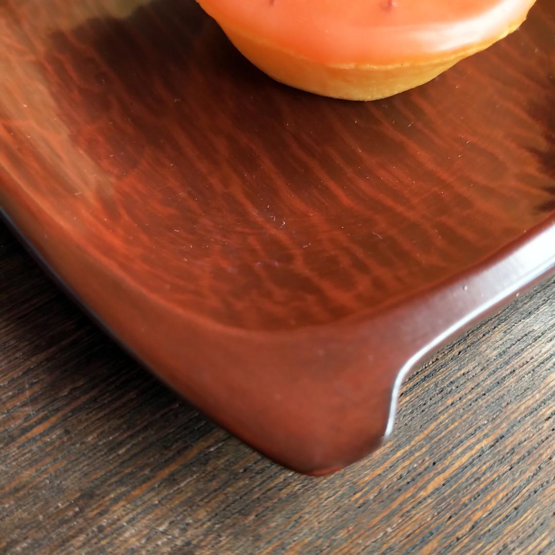 【鎌倉彫　博古堂　船形　銘々皿　x5枚】