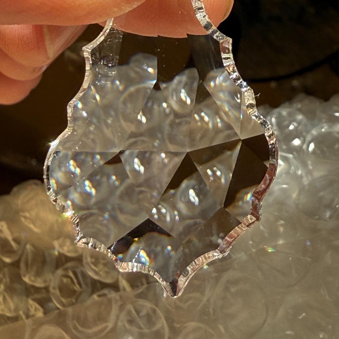 ペンちゃん　2台セット　スワロフスキー クリスタル シャンデリア