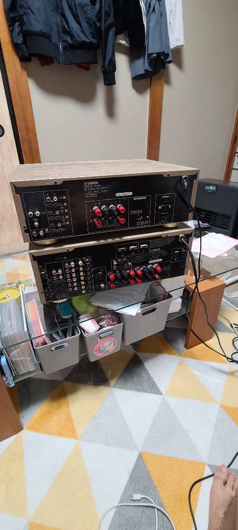 ヤマハ アンプ AX-396 AX640 2台セット