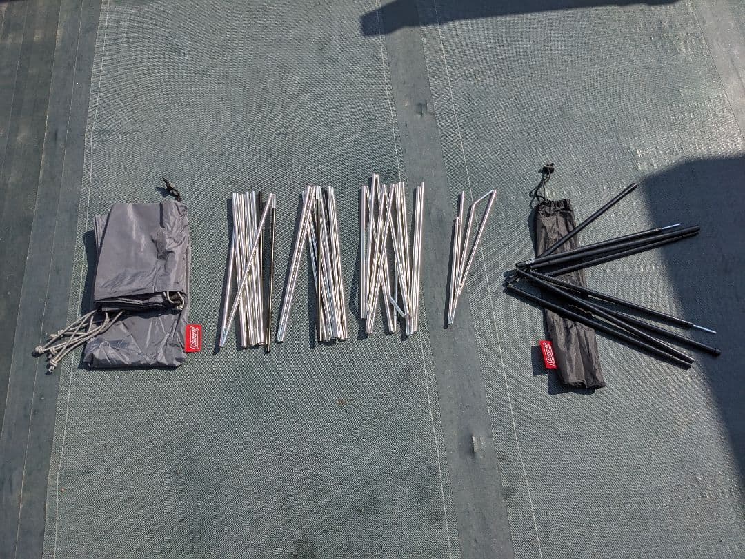 コールマン　ツーリングドーム/LX＋アルミポールほか