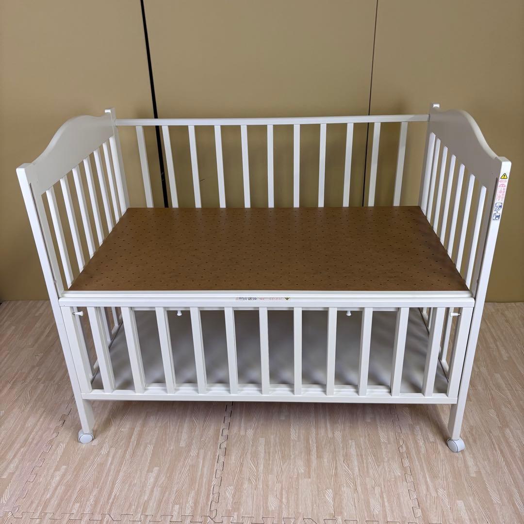 ☆除菌清掃済☆　♡ハートが可愛い♡　☆美品☆　スリーピー　プロヴァンス　ホワイト