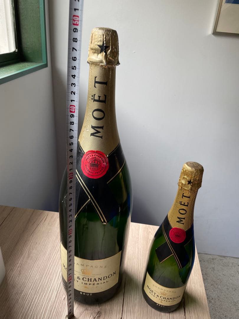 モエ・エ・シャンドン ダミーボトル 2種 展示 ディスプレイ用 希少ジェロボアム