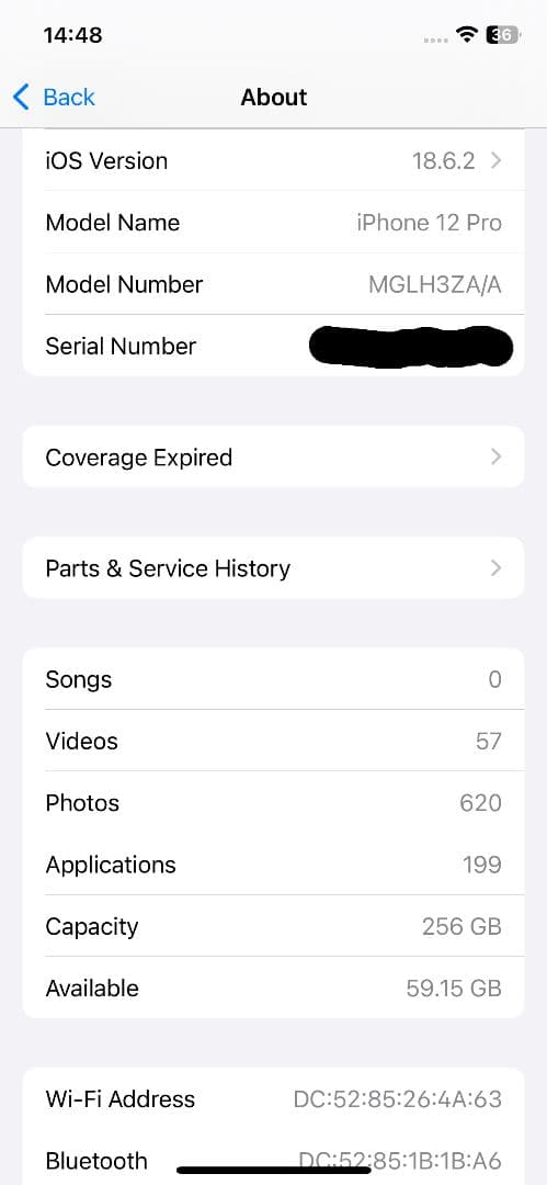 【香港版】iPhone 12 Pro パシフィックブルー 256GB