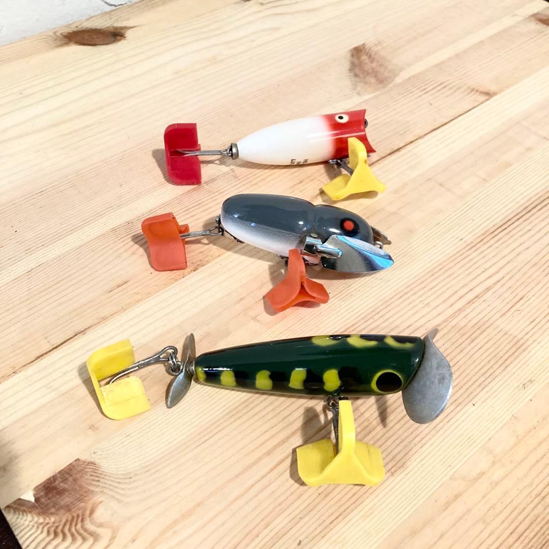 オールドヘドン　ルアー　ヴィンテージスピニングリール　まとめて