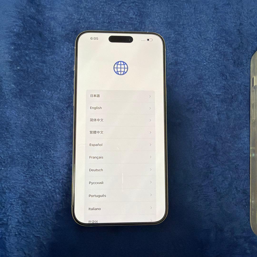 美品 iPhone 15 Pro max 256GB ホワイトsimフリー