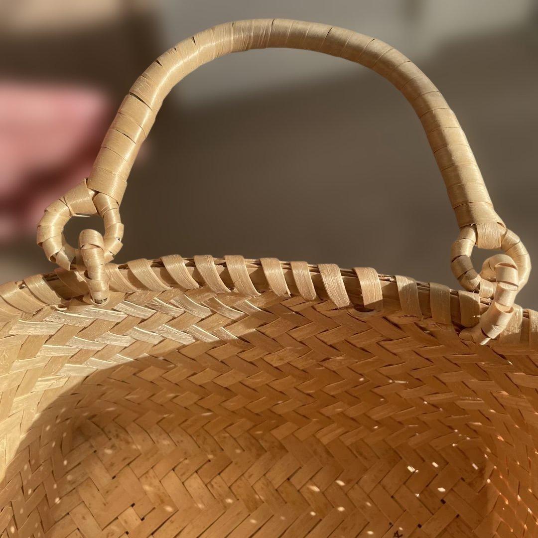 イタヤ細工 かごバッグ　Sサイズ