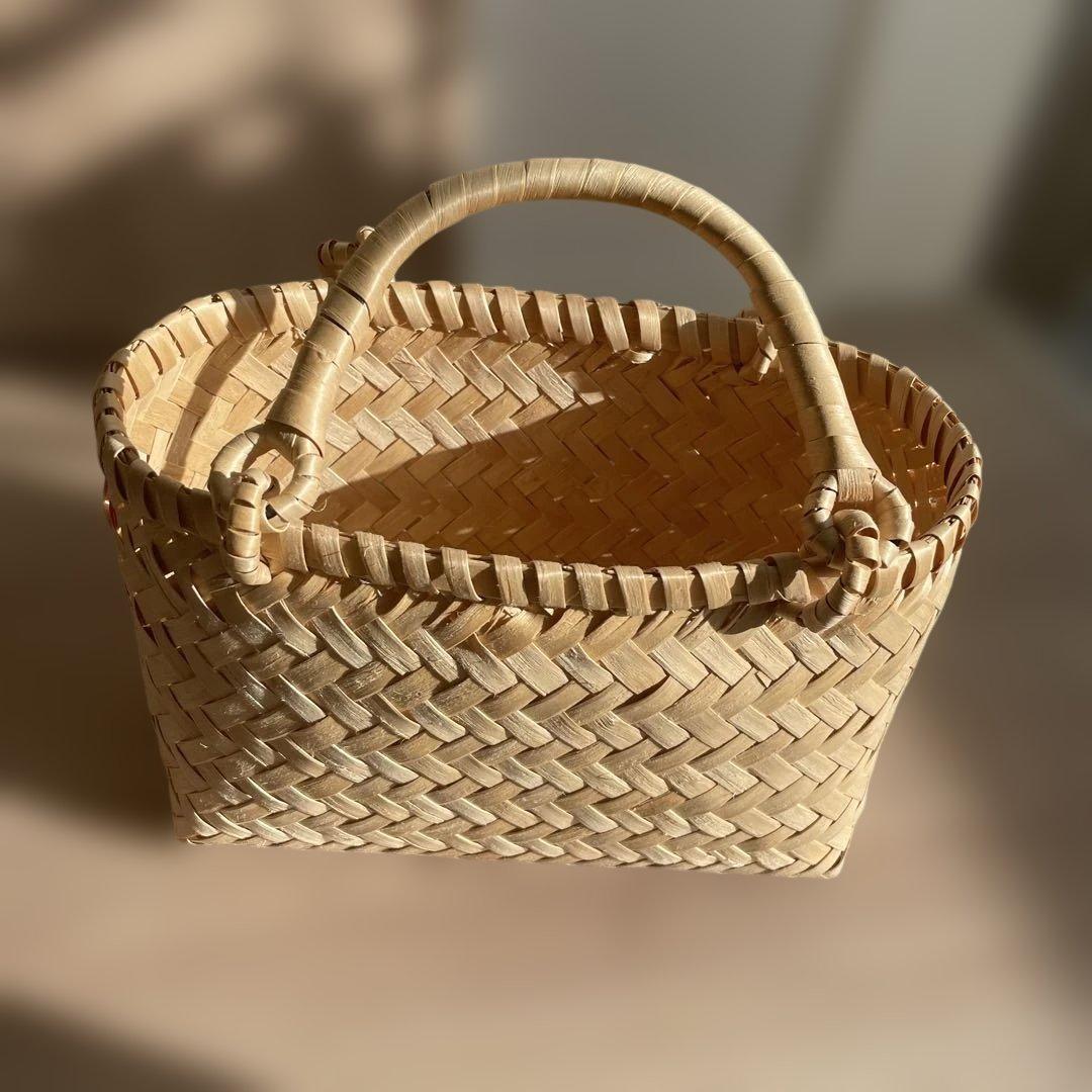 イタヤ細工 かごバッグ　Sサイズ