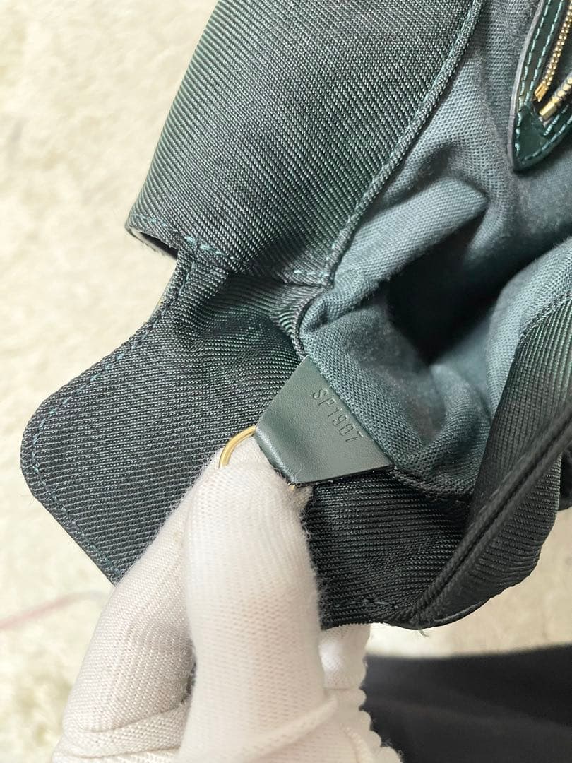 【良品】ルイヴィトン メッセンジャーバッグ　タイガ　デルスー　エピセア　ロゴ金具